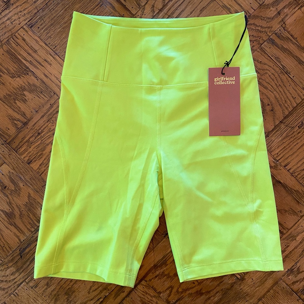 GIRLFRIEND COLLECTIVE | High rise biker shorts S